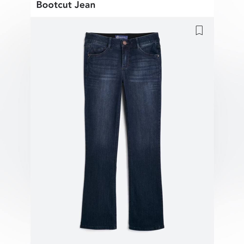 Like New Democracy Kathryn Itty Bitty Boot Ab solution jeans